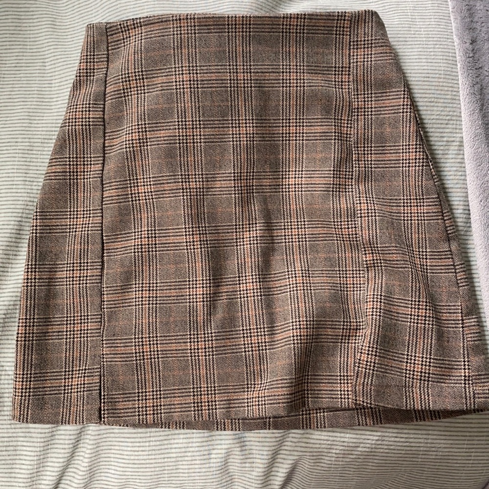 Brandy Melville Dana Plaid Skirt